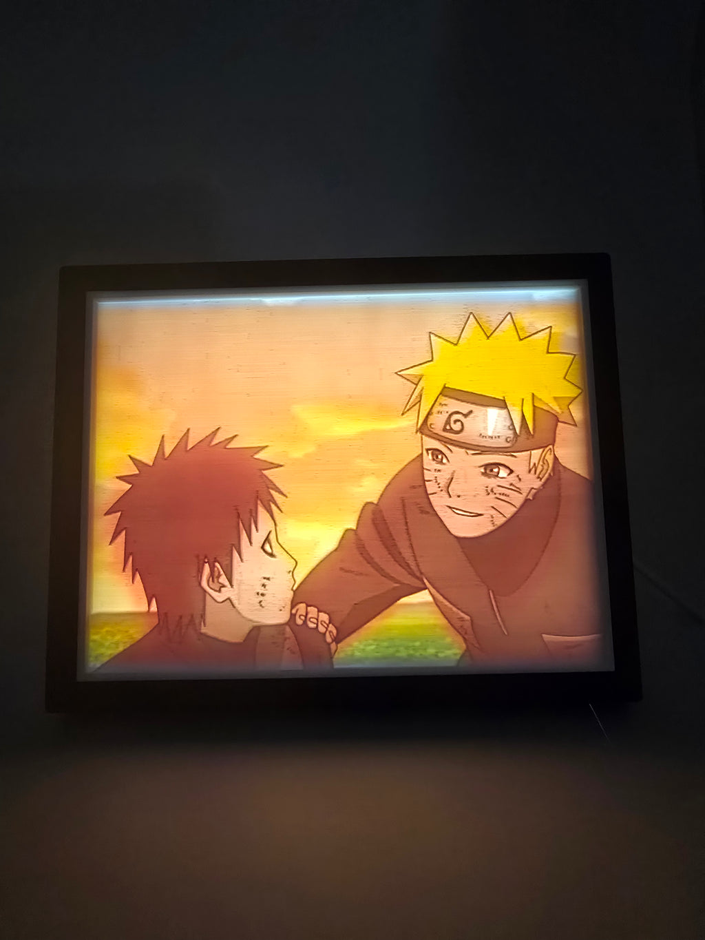 LithoLED Naruto & Gaara