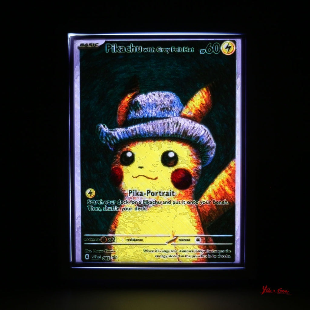LithoLED Pikachu Van Gogh